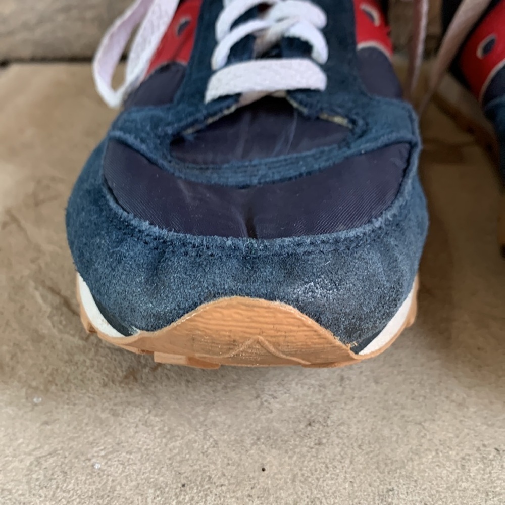Saucony sz 7(M) 9 (W)Jazz Low Pro blue and red sneakers - Picture 4 of 13